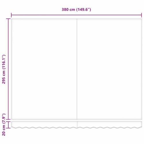 Automatska uvlaka tende s LED narančasta i smeđa 400x350 cm Cijena