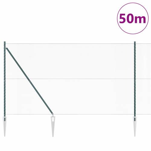 Heksagonalna Ograda Zelena 1.5x50 m Čelik Cijena