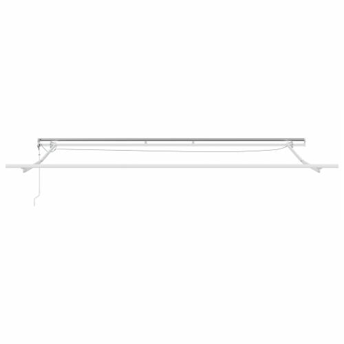 Automatska Uvlačiva Tenda s LED Višebojnim Prugama 400x350 cm Cijena