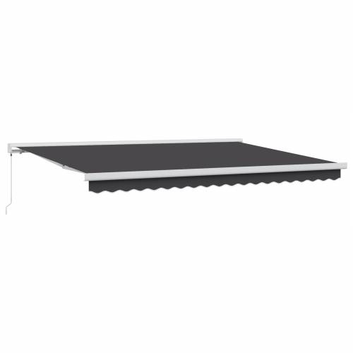 Manualna uvlačiva tenda Antracit 450x300 cm Cijena