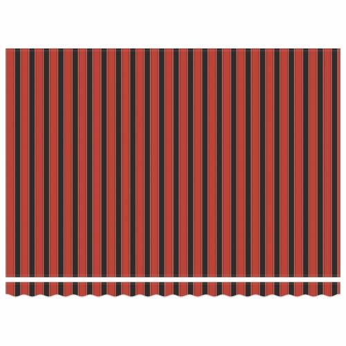 Automatska uvlačiva tenda narančasta i smeđa 450x300 cm Cijena
