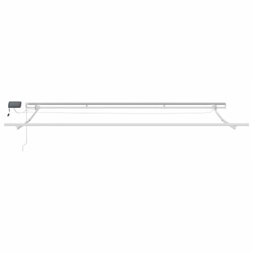Manualna Uvlačiva Tenda s LED u Žutoj i Narančastoj, 450x300 cm Cijena