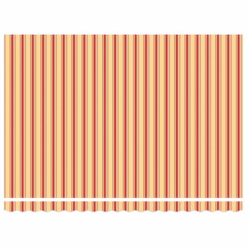 Automatska uvlakača tenda s LED-om u žutoj i narančastoj boji, 450x300 cm Cijena