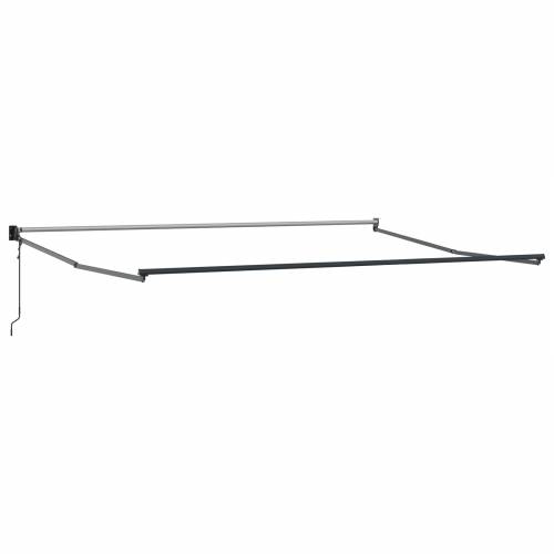 Automatska uvlačiva tenda sa višebojnim prugama 450x300 cm Cijena