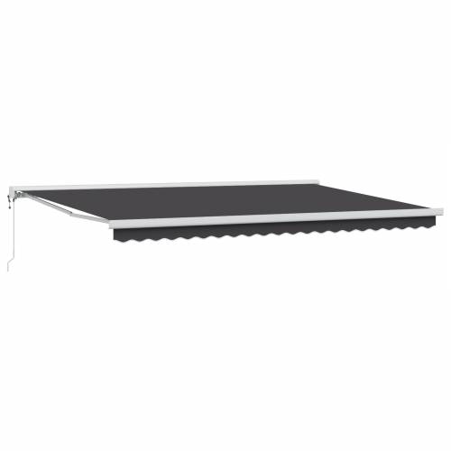 Automatska uvlačiva tenda antracit 500x300 cm Cijena