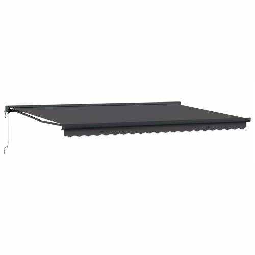 Automatska uvlačiva tenda antracit 500x300 cm Cijena