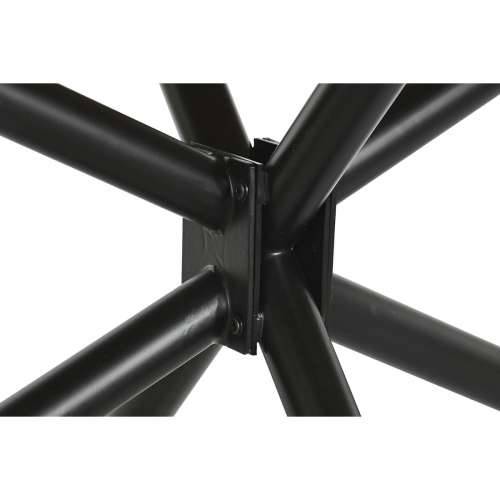 Blagavaonski stol DKD Home Decor Prirodno Crna Metal Drvo Manga 200 x 100 x 76 cm Cijena