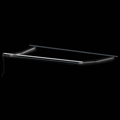 Automatska Uvlačiva Tenda s LED Višebojnim Pruge 500x300 cm Cijena