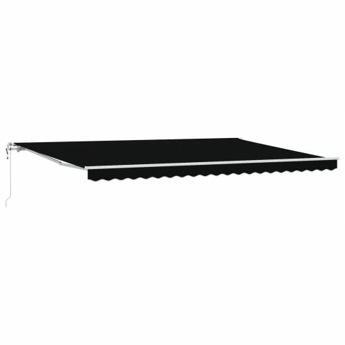 automatska uvlačiva tenda Crna 500x350 cm Cijena