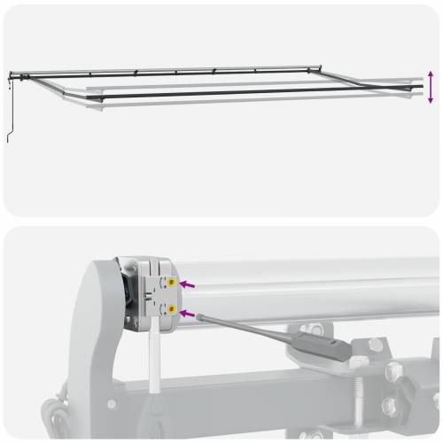 Automatska Vučna Tenda Prugasta Narančasta 600x300 cm Cijena