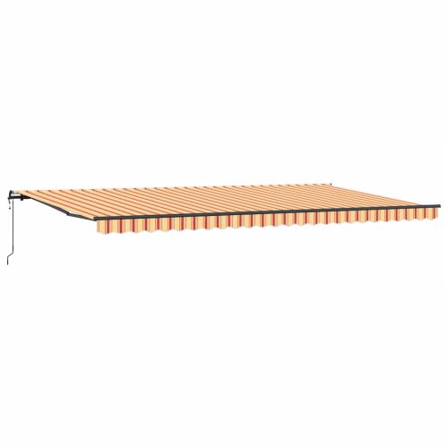 Automatska Uvlačiva Tenda Žuta i Narandžasta 600x350 cm Cijena