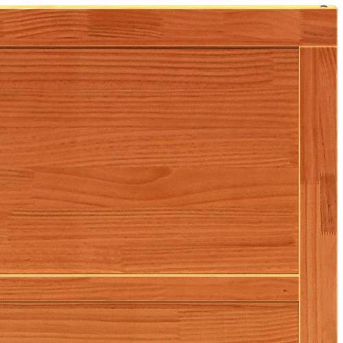Krilna vrata Ulaštena smeđa 100x208 cm Čvrsto drvo bor Cijena