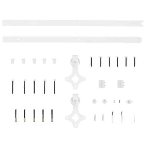 klizna vrata s opremom set 61x198.5 cm solidno drvo bor Cijena