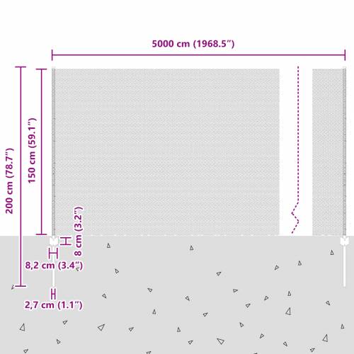 Ograda sa stupovima 11 kom U-kanal Zelena 150 cm čelik Cijena