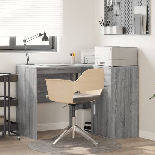 Kutni stol Sivi Sonoma 102x88x75 cm Konstrukcija od drva Cijena