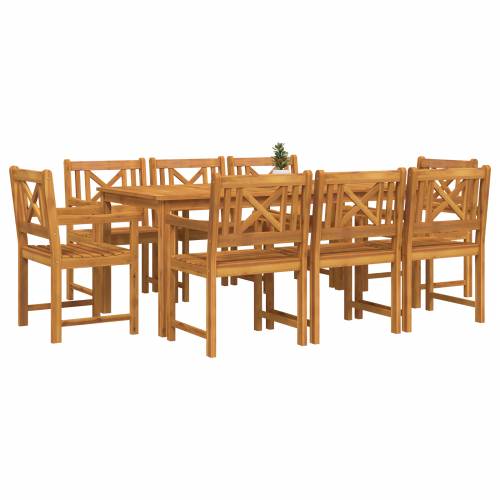 Stolice za vrt 2 kom 56x56x90 cm od čvrstog drva akacije Cijena