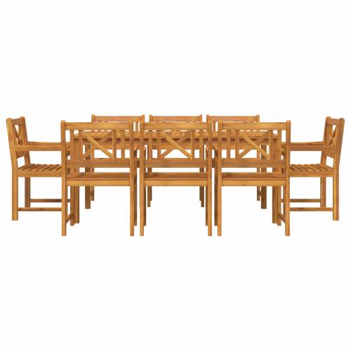 Stolice za vrt 2 kom 56x56x90 cm od čvrstog drva akacije Cijena
