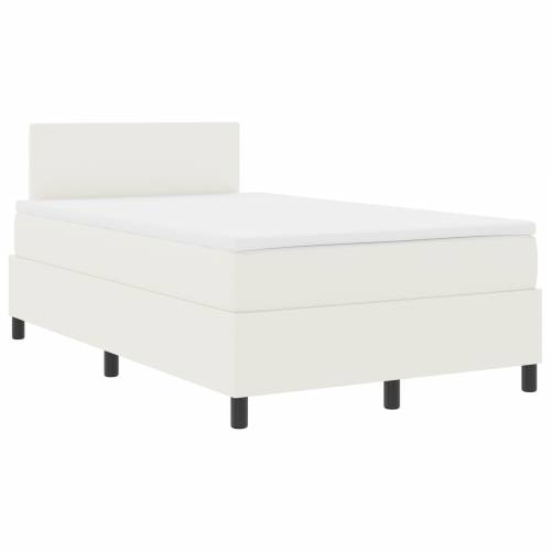 Krevet s oprugom s madracem i LED svjetlom 120x200 cm Tkanina od žoržeta Cijena
