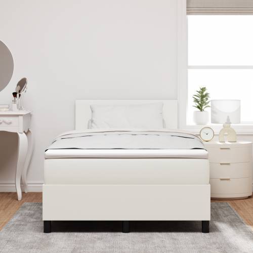Krevet s oprugom s madracem i LED svjetlom 120x200 cm Tkanina od žoržeta Cijena