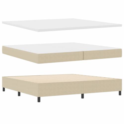 krevet s box springom s madracem i LED svjetlom zeleni sivi 200x200 cm od kordure Cijena