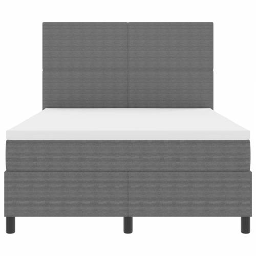 Krevet na Izvlačenje s Madracem & LED Svjetlom Svijetlo Sivi 140x200 cm Žoržet Cijena
