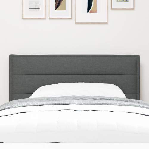 LED uzglavlje modernog dizajna tamno sivo 90 cm tkanina Cijena