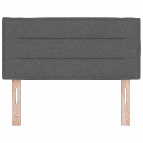 LED uzglavlje Tamnosivo 100 cm Tkanina Cijena