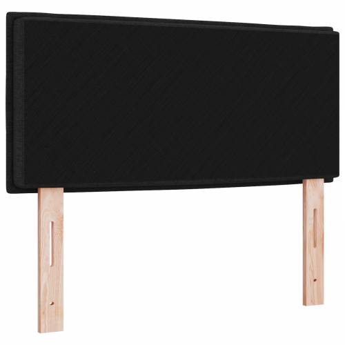 LED uzglavlje linije dizajn crno 100 cm tkanina Cijena