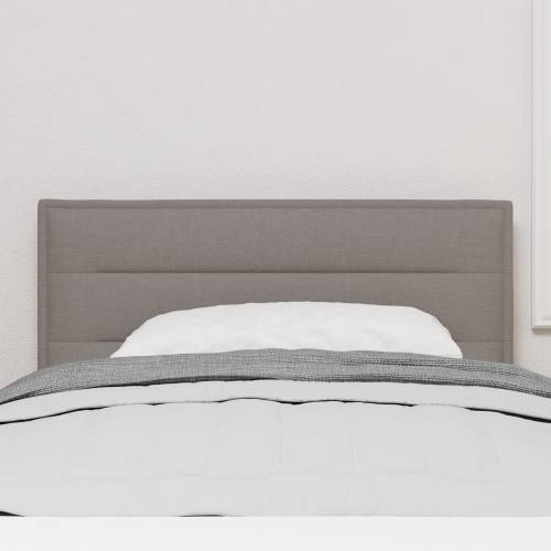 LED uzglavlje Linije dizajn Taupe 100 cm Tkanina Cijena