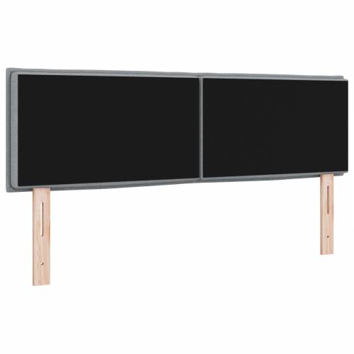 LED Uzglavlje Linijski Dizajn Svjetlosiva 72 cm Tkanina Cijena