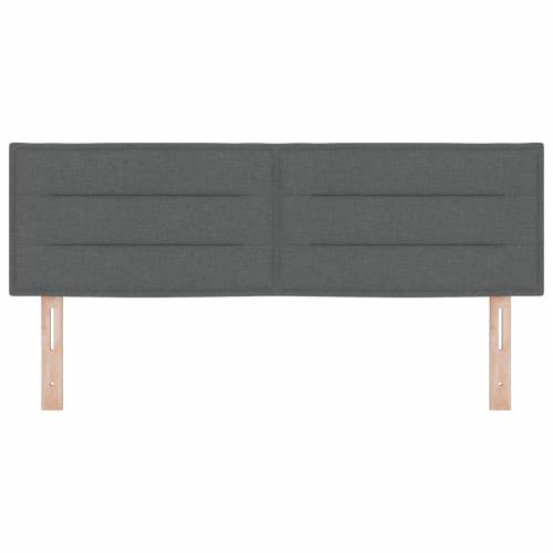 LED uzglavlje Linije dizajn tamnosivo 72 cm platno Cijena