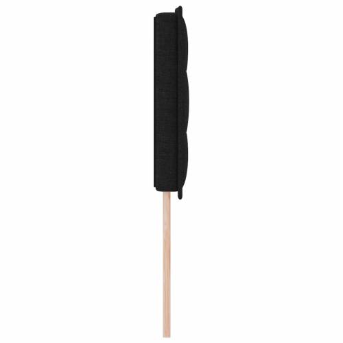 LED uzglavlje linije dizajn crno 72 cm tkanina Cijena