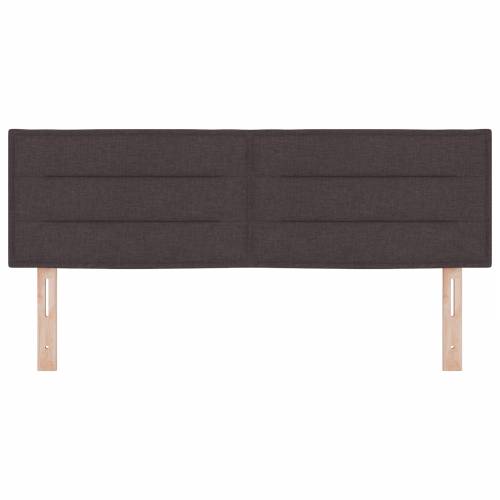 LED uzglavlje Linije dizajna Tamno smeđe 72 cm Tkanina Cijena