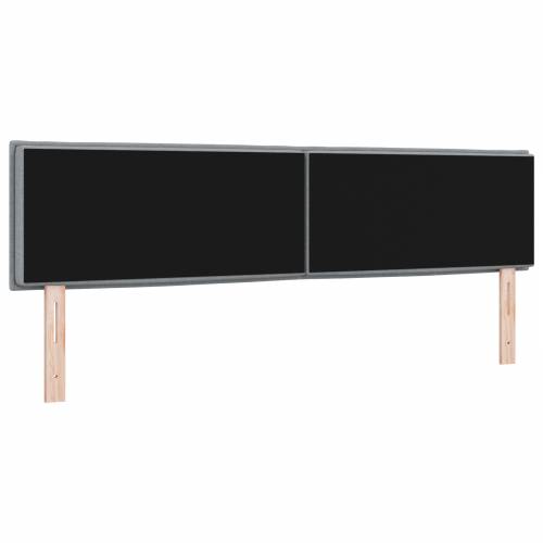 LED uzglavlje s linijama dizajna svjetlosivo 90 cm tkanina Cijena