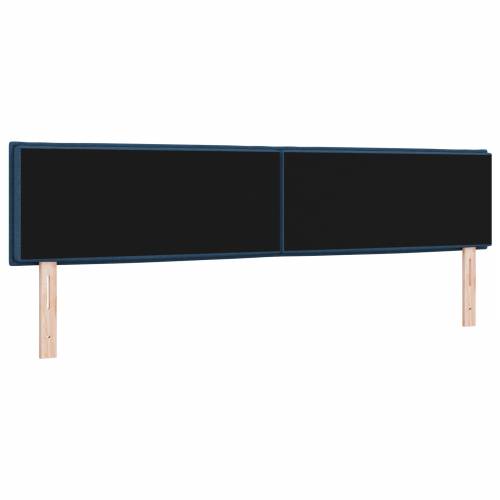LED uzglavlje s plavim dizajnom 100 cm tkanina Cijena