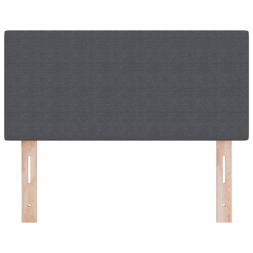 LED naslonjač s jednostavnim dizajnom, tamno sivi, 90 cm, baršun Cijena