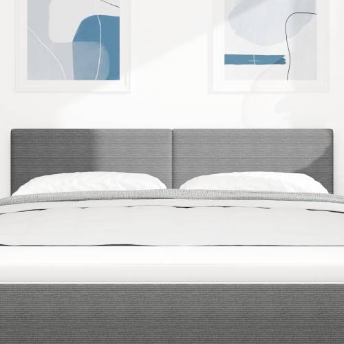 LED uzglavlje jednostavnog dizajna, svjetlosiva, 72 cm, od korduroja Cijena