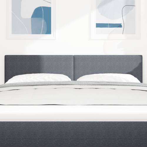 LED Uzglavlje Običan Dizajn Tamno Sivo 72 cm Kordurojna Tkanina Cijena
