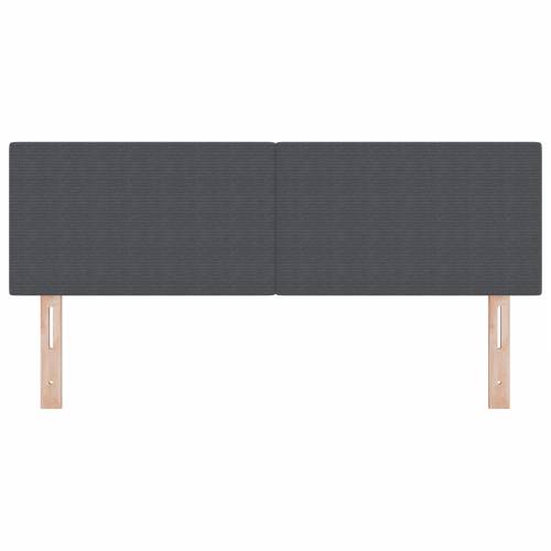 LED Uzglavlje Običan Dizajn Tamno Sivo 72 cm Kordurojna Tkanina Cijena