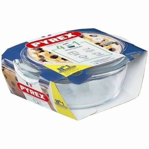 Duboka tava s poklopcem Pyrex 1,4 L Bijela Providan Cijena