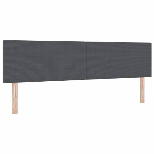 LED uzglavlje jednostavnog dizajna u tamno sivoj boji, 90 cm, od kordura tkanine Cijena