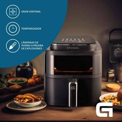 Friteza na Zrak Grunkel Crna 1400 W 6 L Cijena