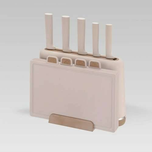 Set Kuhinjskih Noževa i Stalak Feel Maestro MR-1412-BEIGE Cijena