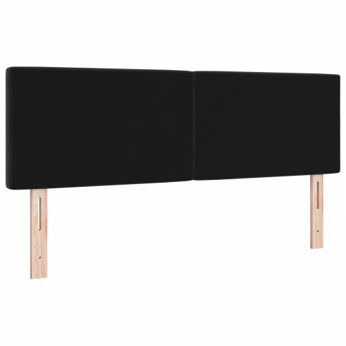 LED uzglavlje s kristalnim gumbima, uzorkano, crno, 80 cm baršunasto Cijena
