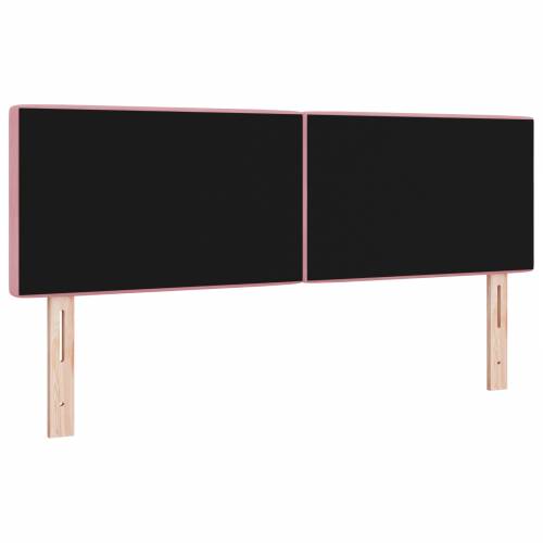 LED uzglavlje s dijamantnim gumbima ružičasto 80 cm baršun Cijena