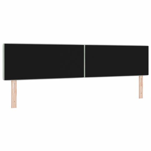 LED uzglavlje tuftano s kristalnim gumbima svjetlosivo 100 cm Cijena