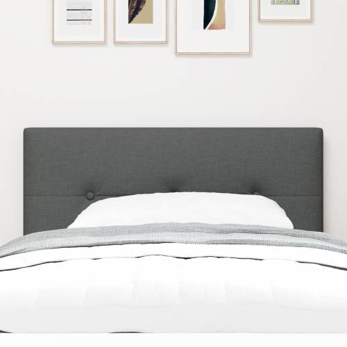LED Uzglavlje S Botunima Tamno Sivo 80 cm Tkanina Cijena