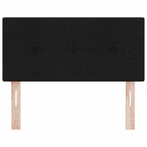 LED uzglavlje s gumbima, crno, 80 cm, tkanina Cijena