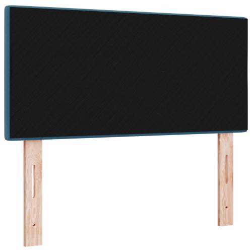 LED Uzglavlje S dugmadi Tamno plava 80 cm Baršun Cijena