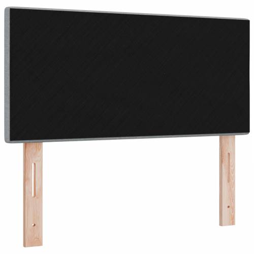 LED Uzglavlje S Gumbima Svijetlo Siva 100 cm Tkanina Cijena